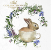 Bunnies 1 - rice paper set