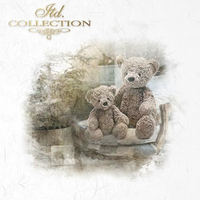 Teddy Bears 1 - rice paper set