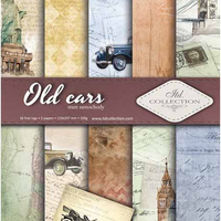 A4 Old Cars paper pad