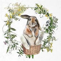 Easter Animals 1 - rice paper set