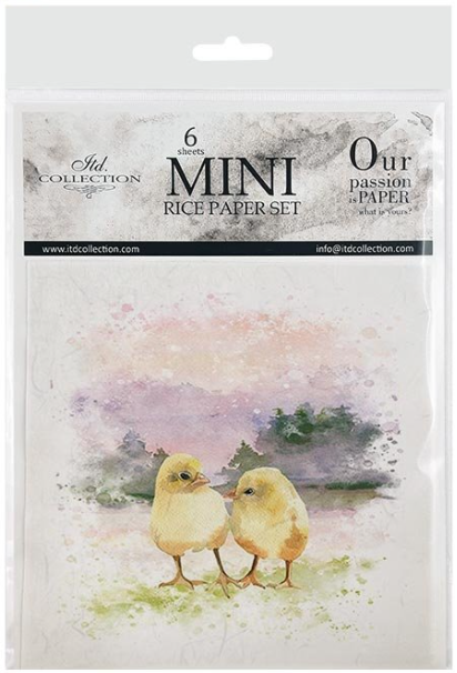 Easter Animals 2 - rice paper set