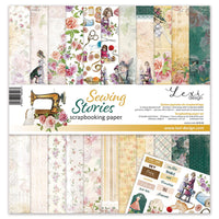 12" x 12" paper pad - Sewing Stories