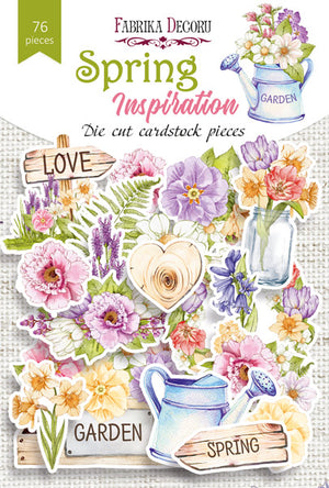 76pcs Spring Inspiration die cuts