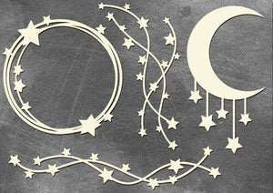 Moon and Stars
