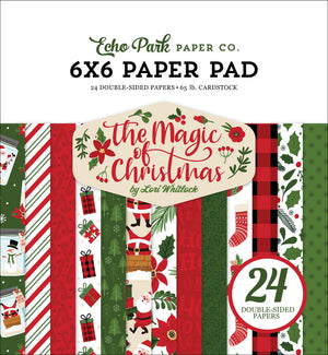 6" x 6" paper pad - The Magic of Christmas