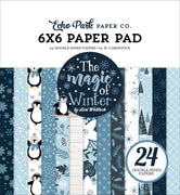 6" x 6" paper pad - The Magic of Winter