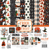 12" x 12" paper pad -  Trick or Treat