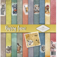 Happy farm -  paper pad - Crafty Wizard