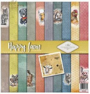 Happy farm -  paper pad - Crafty Wizard