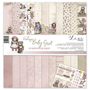 12" x 12" paper pad - Vintage Baby Girl