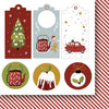6" x 6" paper pad - Hello Santa Claus Flowers & Ornaments