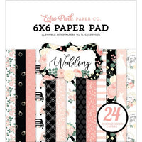 6" x 6" paper pad - Wedding