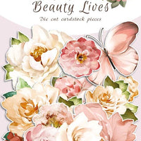 54pcs Where Beauty Lives die cuts