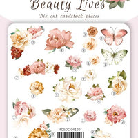 54pcs Where Beauty Lives die cuts