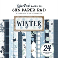 6" x 6" paper pad - Winter