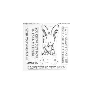 My Favorite Things - Rachelle Anne Miller - Wish You Were Hare - Clear Stamp Set