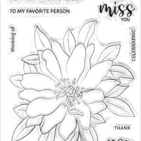 Altenew - Paint-A-Flower: Wood Anemone Outline - Clear Stamp Set