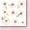 6" x 6" paper pad - Scent of Paradise Flowers