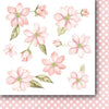 6" x 6" paper pad - Scent of Paradise Flowers