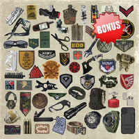 12" x 12" paper pad - Military Style