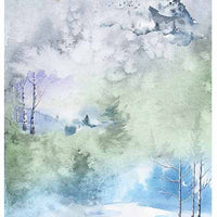 A4 Winter Animals paper pad