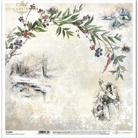 11.8" x 12.1" paper pad - Victorian Christmas