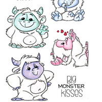 C.C. Designs - Abominable - Clear Stamp Set