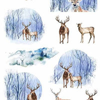 A4 Winter Animals paper pad