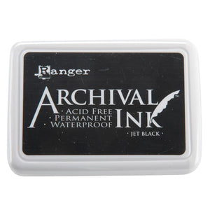 Ranger Jumbo Archival Ink Pad - Jet Black