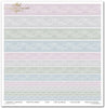 11.8" x 12.1" paper pad - Shabby chic four colours