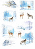 A4 Winter Animals paper pad