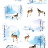 A4 Winter Animals paper pad