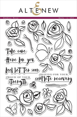 Altenew - Bamboo Rose - Clear Stamp Set