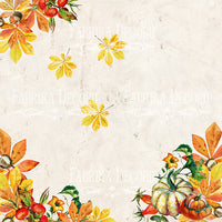 12" x 12" paper pad - Botany Autumn - Crafty Wizard