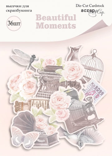 36pcs Beautiful moments die cuts - Crafty Wizard