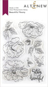 Altenew - Beautiful Peony - Clear Stamp Set