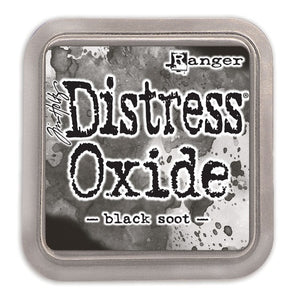 Tim Holtz Distress Oxide Ink Pad - Black Soot - Crafty Wizard