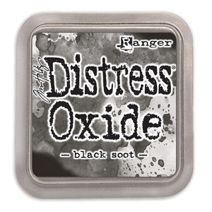 Tim Holtz Distress Oxide Ink Pad - Black Soot - Crafty Wizard