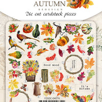 56pcs Botany Autumn die cuts - Crafty Wizard