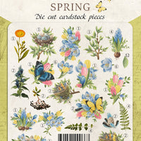 58pcs Botany Spring die cuts - Crafty Wizard