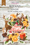 61pcs Botany Winter die cuts - Crafty Wizard