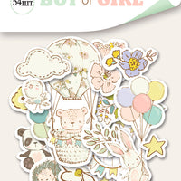 54pcs Boy or Girl die cuts - Crafty Wizard