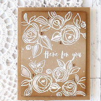 Altenew - Bamboo Rose - Clear Stamp Set