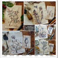 11.8" x 12.1" paper pad - Herbarium 2