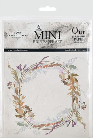 Wreaths - rice paper set