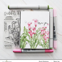 Altenew - Paint-A-Flower: Calla Lily Outline - Clear Stamp Set