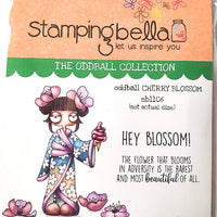 Stamping Bella  - Oddball Cherry Blossom - Rubber Stamp Set