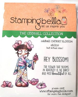 Stamping Bella  - Oddball Cherry Blossom - Rubber Stamp Set