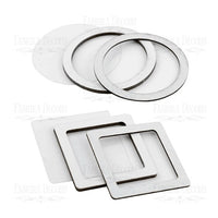 Circle and Square shaker set - Crafty Wizard
