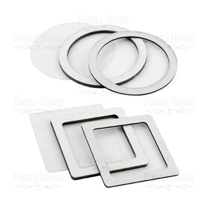 Circle and Square shaker set - Crafty Wizard